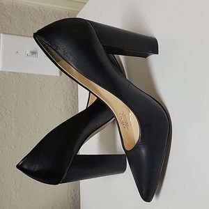 Jessica Simpson Blk Block Pumps